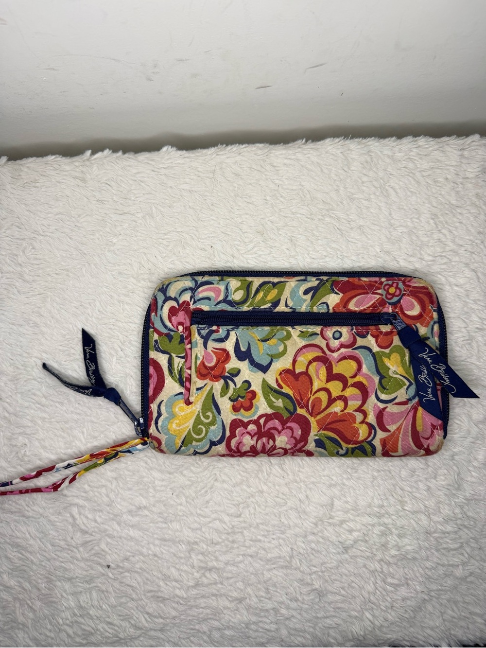 Vera Bradley Multicolor Floral Wristlet Wallet